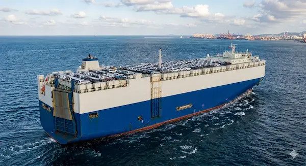 Transporte marítimo RORO para embarques eficientes